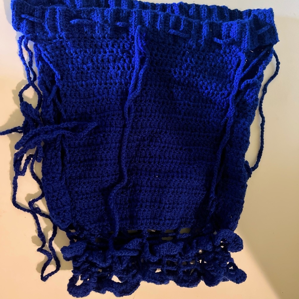 Crochet skirt set new
